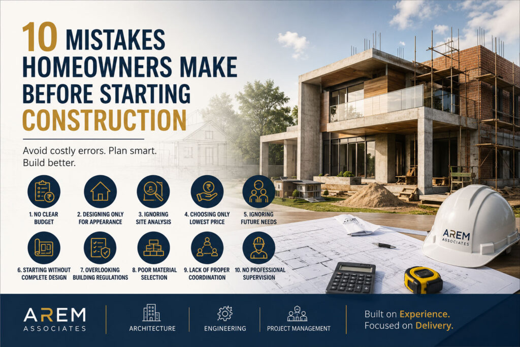 10 Mistakes Homeowners Make Before Starting Construction 10 mistakes homeowners make before starting construction